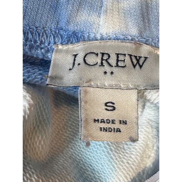J.Crew · Small · Tie-Dye Re-Imagined Joggers · Cotton Drawstring Pants Blue Pink - Picture 8 of 11